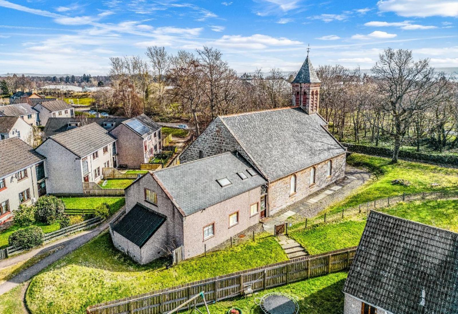 -Melville-Knox-Highland-Christian-Community-Centre arial view